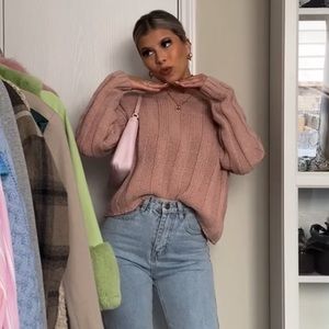 PINK PACSUN KNIT SWEATER